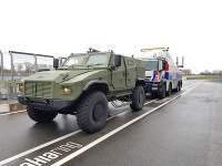 prototyp slovenského vojenského vozidla Gerlach