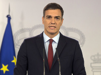 Španielsky premiér Pedro Sanchez. Španielsky premiér Pedro Sanchez.
