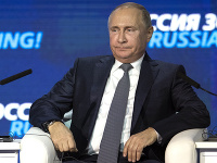Ruský prezident Vladimir Putin. Ruský prezident Vladimir Putin.