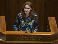 Ministerka zdravotníctva Andrea Kalavská Ministerka zdravotníctva Andrea Kalavská