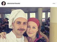Števo Martinovič prezradil sladké tajomstvo Danky Šencovej na Instagrame.