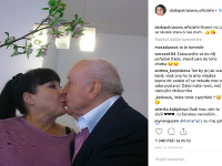 Dáda Patrasová zverejnila na Instagrame intímnu fotku s manželom Felixom Slováčkom.