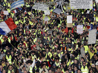 Protesty v Paríži Protesty v Paríži