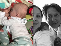Peter Cmorík a jeho partnerka Daniela Lovlin prežili v marci hneď dvojnásobnú radosť, keď sa im narodili dvojičky Števko a Peťko.