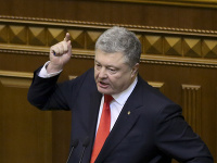 Ukrajinský prezident Petro Porošenko. Ukrajinský prezident Petro Porošenko.
