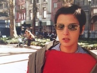 Jana Kirschner v roku 2002 na návšteve New Yorku. 