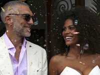 Vincent Cassel a Tina Kunakey Vincent Cassel a Tina Kunakey