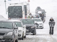 Sneženie v Rakúsku Sneženie v Rakúsku