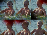 Jana Nagyová pred kamerami ukázala naplno svoje nahé prsia.