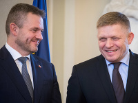 Peter Pellegrini a Robert Fico Peter Pellegrini a Robert Fico