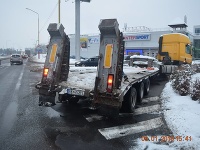 K netradičnej nehode cestného valca došlo v Ružomberku.