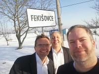Ľubomír Galko spolu s kolegami navštívil obec Fekišovce Ľubomír Galko spolu s kolegami navštívil obec Fekišovce