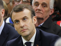 Francúzsky prezident Emmanuel Macron. Francúzsky prezident Emmanuel Macron.