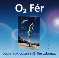 Môžete vyhrať SIM kartu O2 Fér s mesačným kreditom 33,00 € (994,16 Sk) počas 12 mesiacov od operátora Telefónica O2 Slovakia.