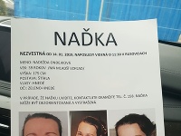 Nadežda Ondejková je nezvestná od 14. januára 2019.