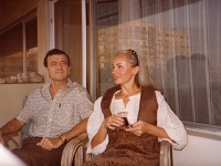 Šebastián Timko a Zuzana Timková v roku 1985