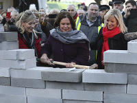 Protesty v meste Newry Protesty v meste Newry