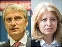 Robert Mistrík a Zuzana Čaputová Robert Mistrík a Zuzana Čaputová