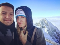 Adela a Viktor Vinczeovci trávia zimu aj na lyžiach.
