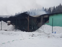 Požiar v Ľubovnianskych kúpeľoch Požiar v Ľubovnianskych kúpeľoch