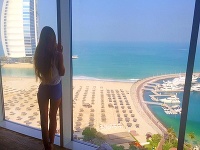 Alenina dcéra sa pochválila fotkou z luxusného dubajského hotela.