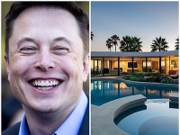 Elon Musk predáva svoje luxusné sídlo. Elon Musk predáva svoje luxusné sídlo.