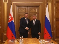 Andrej Danko na stretnutí s Viačeslavom Volodinom
