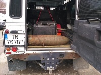 Na mieste zasahoval policajný pyrotechnik Na mieste zasahoval policajný pyrotechnik