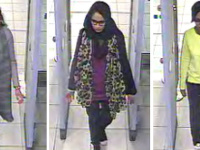 Kadiza Sultana (vľavo), Shamima Begum (uprostred) a Amira Abase (vpravo) Kadiza Sultana (vľavo), Shamima Begum (uprostred) a Amira Abase (vpravo)
