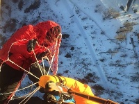 Dvom turistkám pomáhali po páde horskí i leteckí záchranári