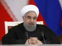 Iránsky prezident Hassan Rúhání Iránsky prezident Hassan Rúhání