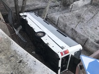 Nehoda autobusu v Česku Nehoda autobusu v Česku