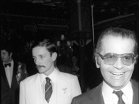 Jacques De Bascher a Karl Lagerfeld.