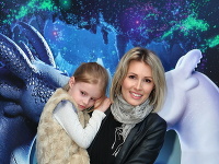 Miriam Kalisová s dcérou Miou, ktorú má s Martinom Šmahelom.