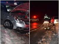 Vodič čelí obvineniu z prečinu ohrozenia pod vplyvom návykovej látky v súvislosti s dopravnou nehodou. Vodič čelí obvineniu z prečinu ohrozenia pod vplyvom návykovej látky v súvislosti s dopravnou nehodou.