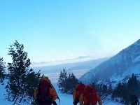 Skupinu maďarských horolezcov strhla pod Pfinnovou kopou v Malej Studenej doline lavína