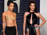 Zoë Kravitz a Kendall Jenner sa predviedli v odvážnych outfitoch. Zoë Kravitz a Kendall Jenner sa predviedli v odvážnych outfitoch.