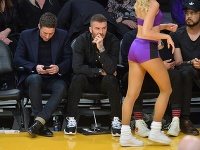 David Beckham si užil nielen hru, ale aj pohľad na roztlieskavačky. 