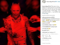 Kapela na instagramovom profile potvrdila, že Keith spáchal samovraždu. 