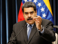 Venezuelský prezident Nicolás Maduro. Venezuelský prezident Nicolás Maduro.
