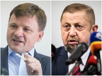 Alojz Hlina a Štefan Harabin Alojz Hlina a Štefan Harabin