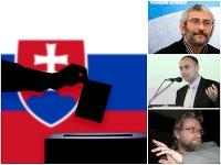 Grigorij Mesežnikov, Radoslav Štefančík a Ján Baránek Grigorij Mesežnikov, Radoslav Štefančík a Ján Baránek