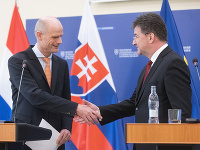 Miroslav Lajčák a Stef Blok Miroslav Lajčák a Stef Blok