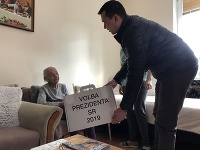 Odvolila aj 103 ročná Žofia Michňáková v obci Malý Šariš Odvolila aj 103 ročná Žofia Michňáková v obci Malý Šariš