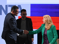 V druhom kole sa stretnú Zuzana Čaputová a Maroš Šefčovič V druhom kole sa stretnú Zuzana Čaputová a Maroš Šefčovič