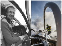 Michal bol skúseným záchranárom a pilotom.