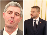 Peter Pellegrini a Béla Bugár. Peter Pellegrini a Béla Bugár.