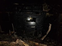 Požiar rekreačnej chaty v obci Habura pri Medzilaborciach