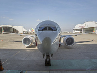 Jeden z Boeingov 737 Max 8 spoločnosti Ethiopian Airlines Jeden z Boeingov 737 Max 8 spoločnosti Ethiopian Airlines