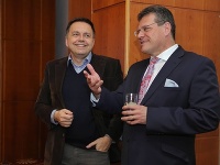 Peter Kažimír a Maroš Šefčovič